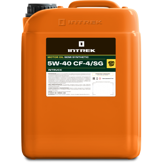 Intruck SAE 5W-40 CF-4SG Intruck SAE 5W-40 CF-4SG